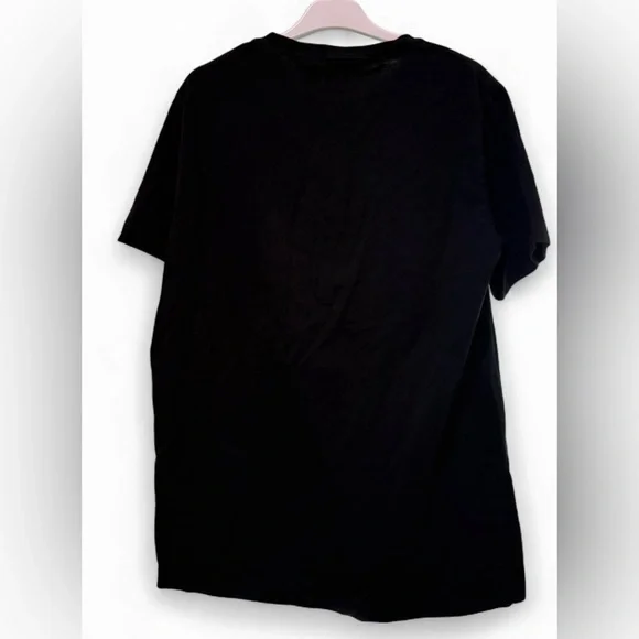 True Religion Men’s Black Camo Horseshoe Logo Graphic Tee – Size Small - Picture 2 of 4